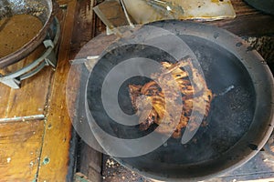 Javanese traditional barbeque chicken