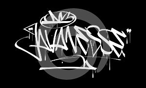 JAVANESSE graffiti tag style design