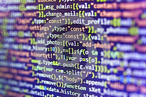 Javascript code in bracket software.