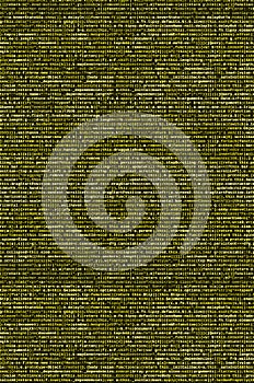 Javascript functions, variables, objects. Monitor closeup of function source code. IT specialist workplace