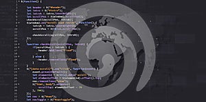 Javascript mixed media banner