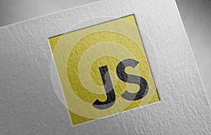 Javascript_1 on paper texture