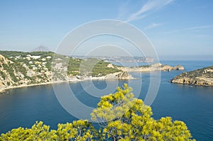 Javea coastline