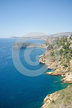 Javea coastline