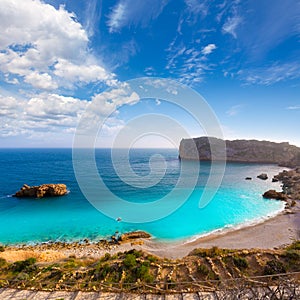 Javea Playa Ambolo beach Xabia in Alicante