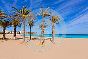 Javea Xabia playa del Arenal in Mediterranean Spain photo