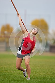 Javelin throw photo