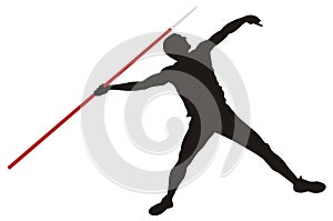 Javelin throw photo