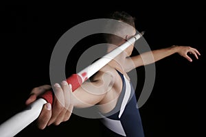 Javelin thrower photo