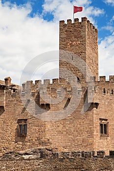 Javier castle turret photo