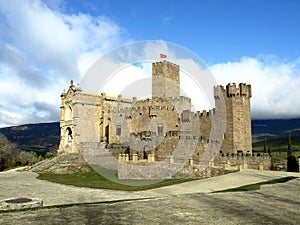 Javier middleage castle in Navarre