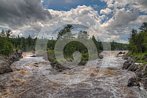 Jay Cooke State Park is on the St. Louis River south of Duluth i photo