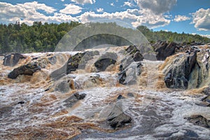 Jay Cooke State Park is on the St. Louis River south of Duluth i photo