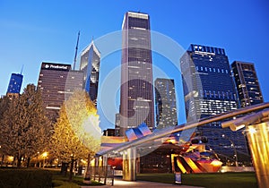 Jay Pritzker Pavilion in Millenium Park