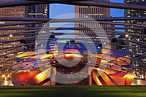 Jay Pritzker Pavilion in Millenium Park