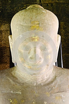 Jayavarman VII staute in phimai stone castle photo