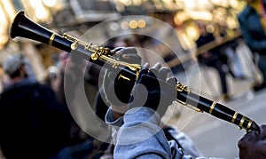 Jazz Clarinet on Royal Street New Orleans