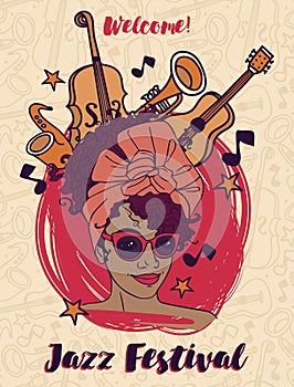 Jazz festival poster