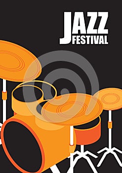 Jazz festival poster design