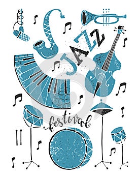 Jazz festival poster