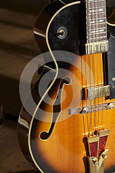 Jazz Guitar on stand