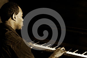 Jazz Piano Player photo