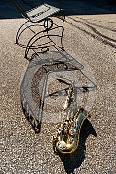 Jazz Saxophone Grunge