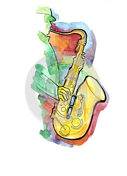 Jazz saxophonist