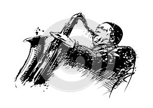 Jazzman illustration