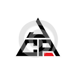 JCA triangle letter logo design with triangle shape. JCA triangle logo design monogram. JCA triangle vector logo template with red