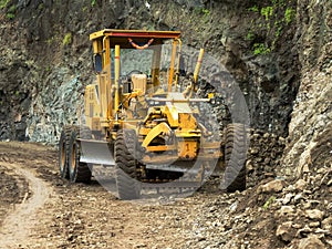 JCB Machine Excavators or Digger on Site