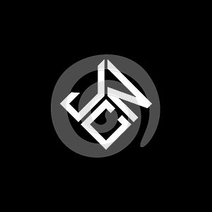JCN letter logo design on black background. JCN creative initials letter logo concept. JCN letter design