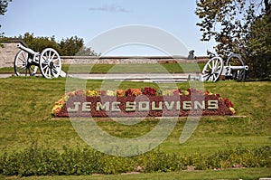 Je me souviens, official motto of Quebec