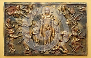 Jealous god Sangama tests Mahaviras enderance and, courage by twenty severe tests: Mahavira is victorius