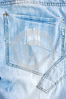 Jean pocket