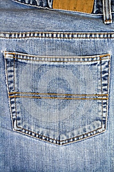 Jean pocket background