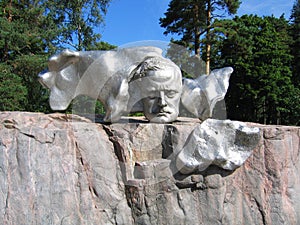 Jean Sibelius Monument in Helsinki, Finland