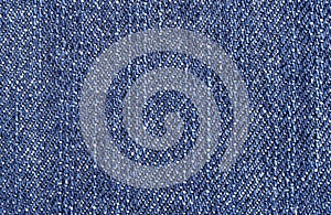 Jeans background. Blue denim fabric texture