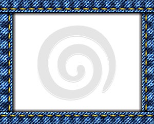 Jeans background frame