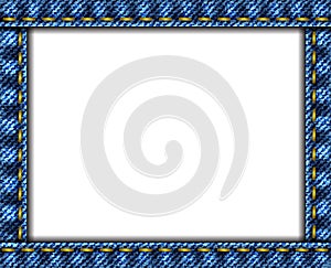 Jeans background frame