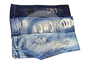 Jeans are beautifully detailed