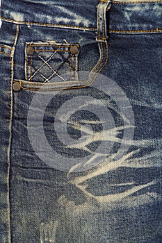 Jeans are beautifully detailed