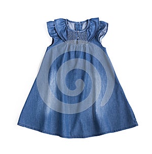 Jeans cotton blue dress