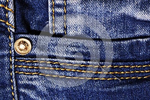 Jeans fabric closeup