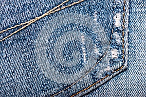 Jeans fabric texture