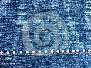 Jeans fashion denim fabric background