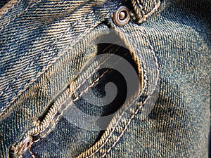 jeans front pocket