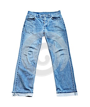 Jeans isolated photo