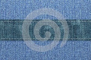 Jeans layout background design. 3D redering