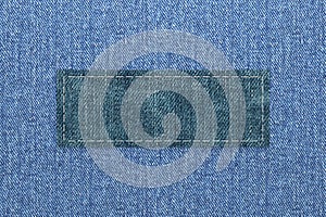 Jeans layout background design. 3D redering